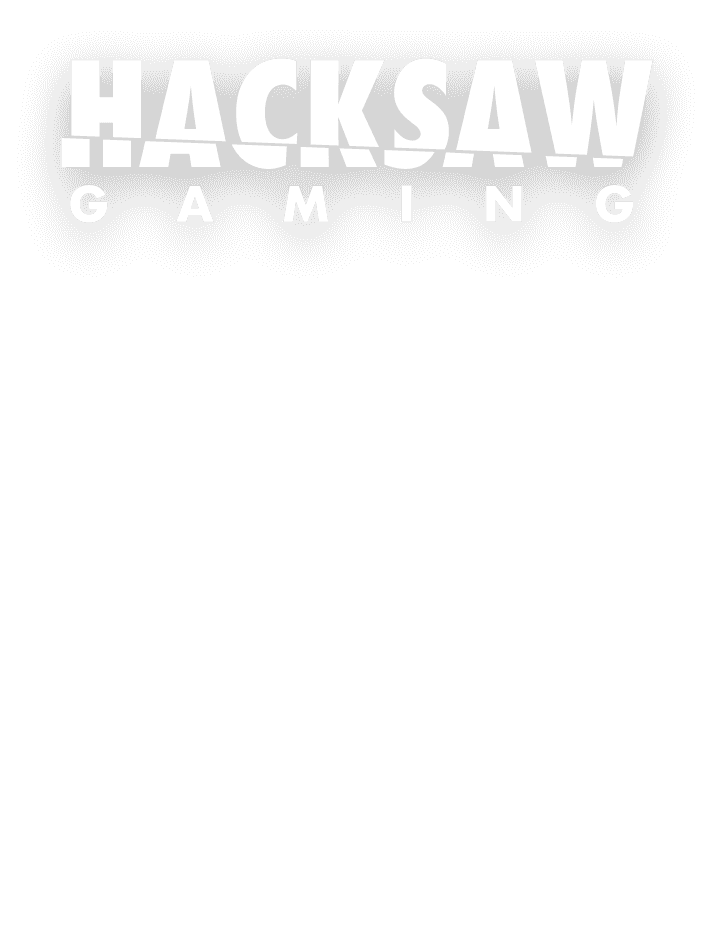 Official brand logo for Hacksaw Gaming game provider