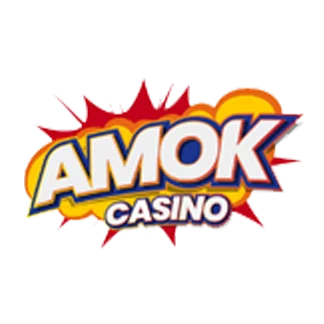 Official brand logo for Amok Casino online casino