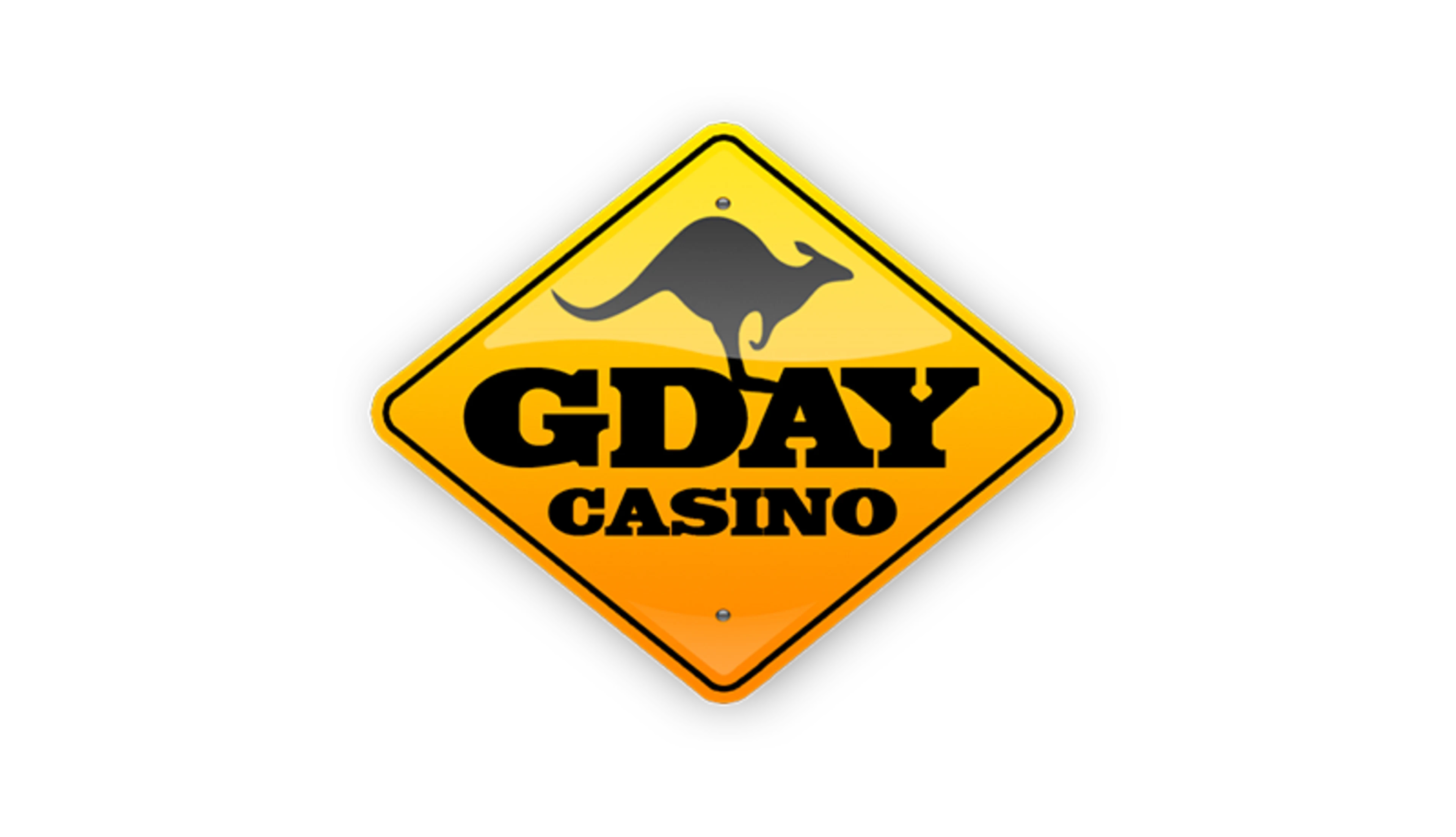 Official brand logo for G'day Casino online casino