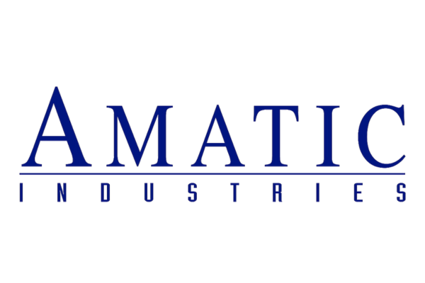 Official brand logo for Amatic Industries game provider