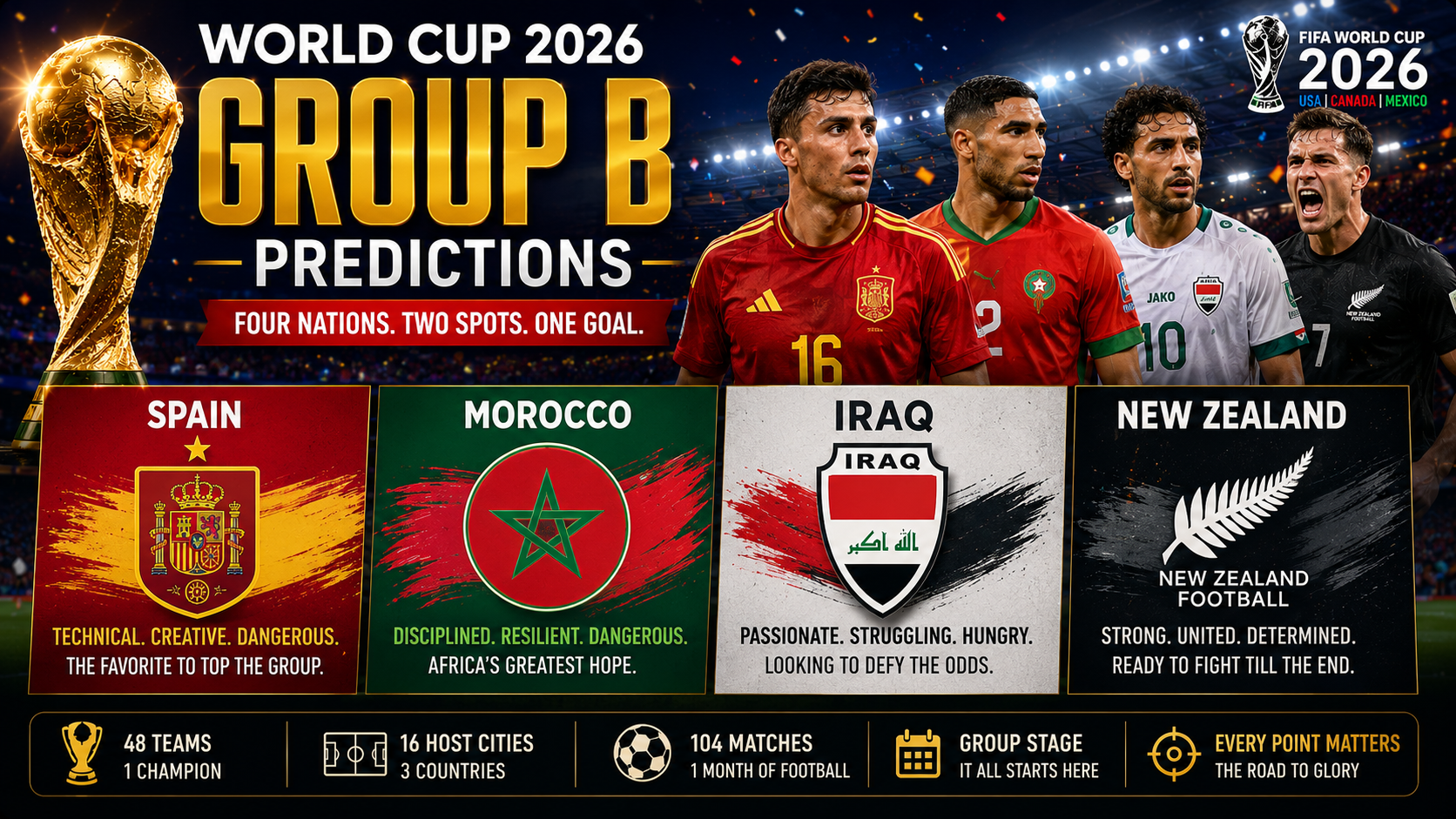 World Cup 2026 Group B Predictions