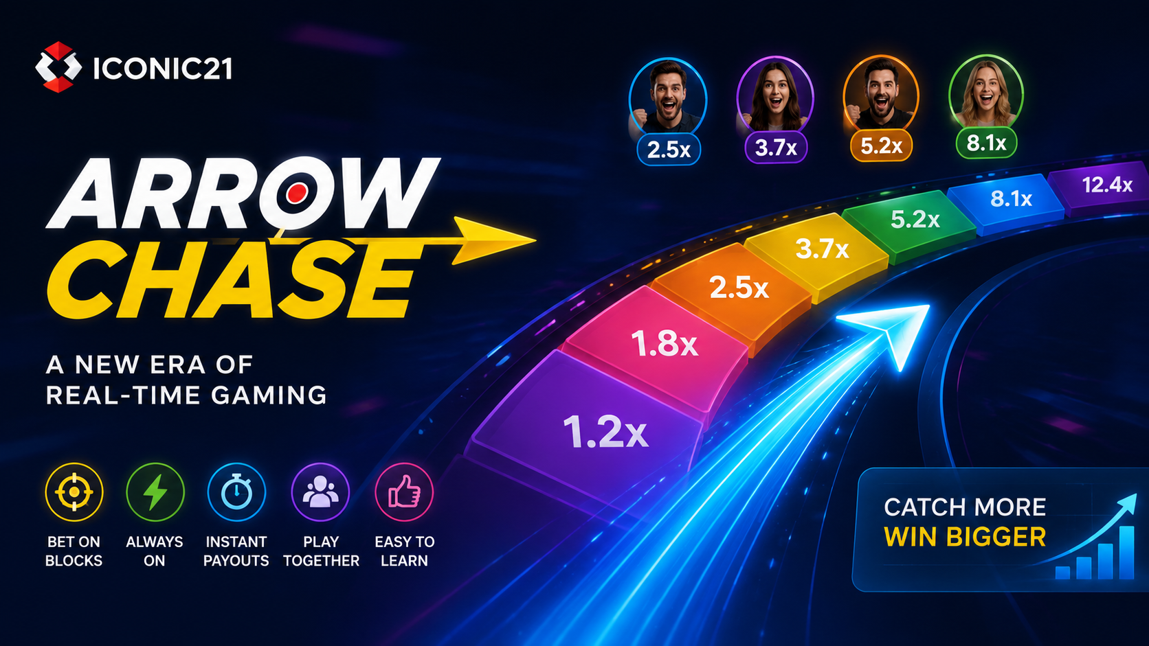 ICONIC21 Launches Arrow Chase