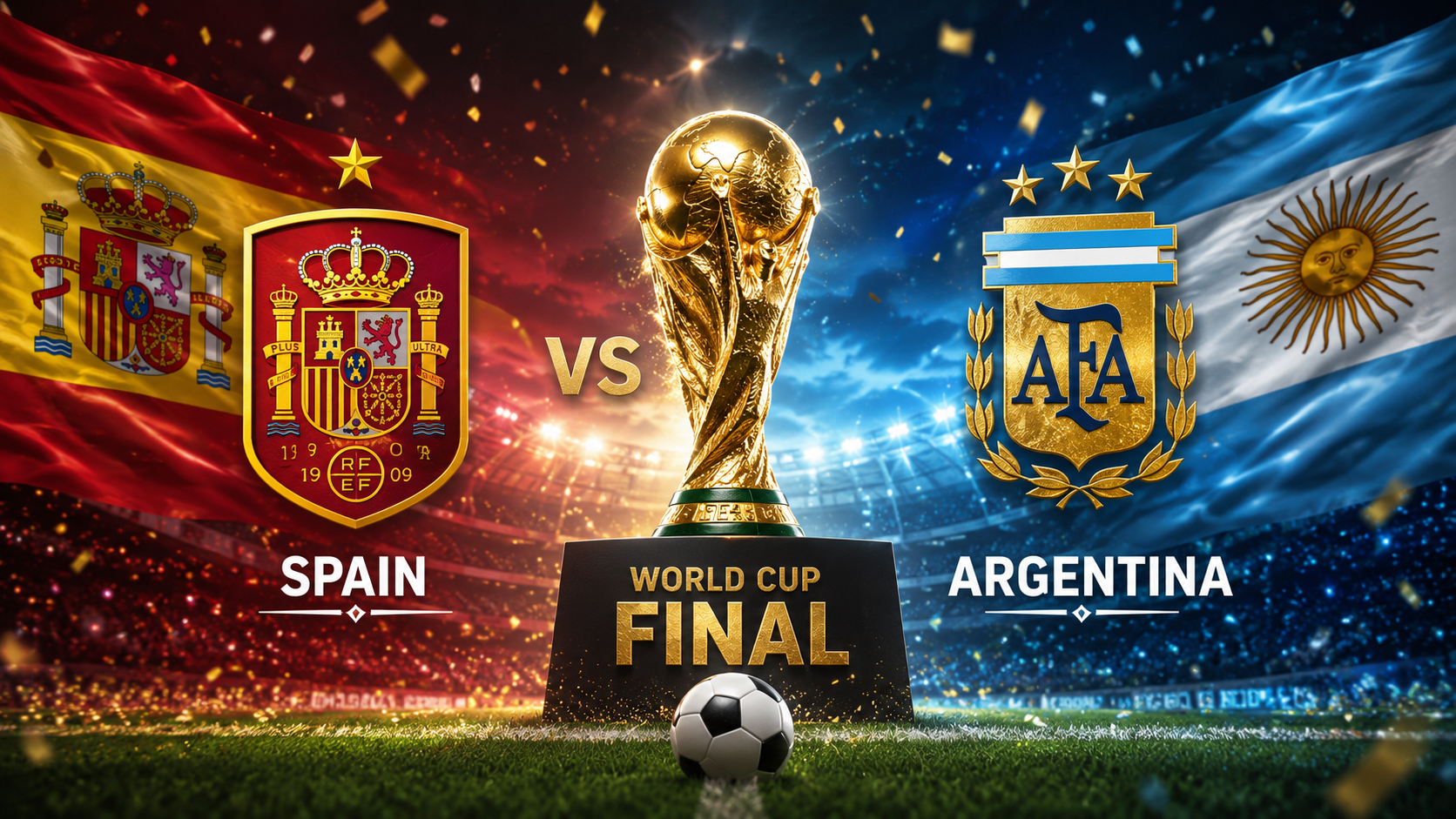 Spain vs Argentina World Cup 2026 Final Prediction