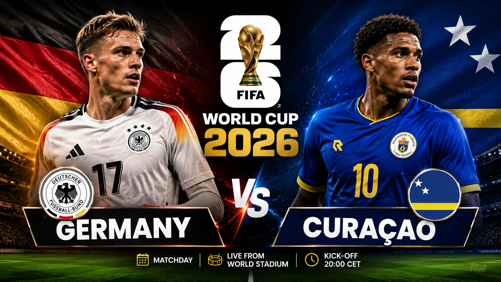 Germany 7-1 Curaçao