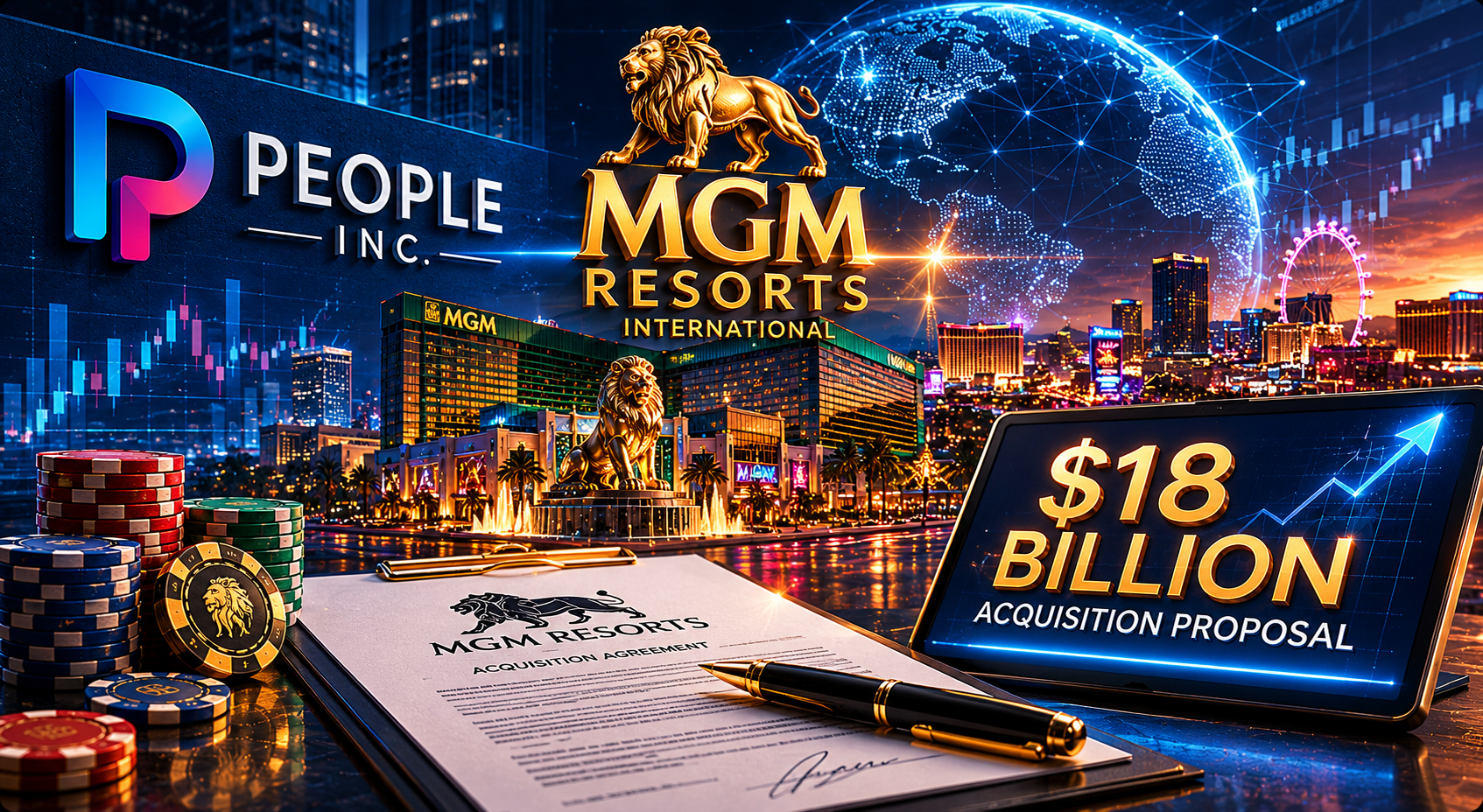 People Inc. Seeks Full Acquisition of MGM Resorts