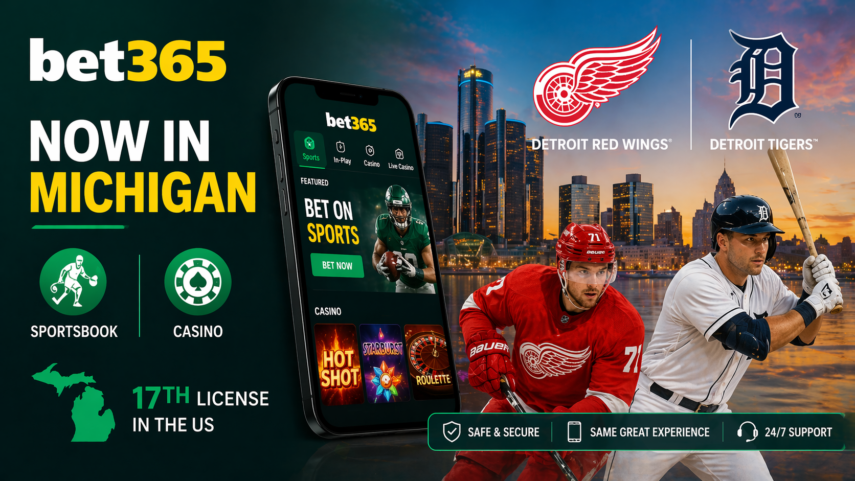 bet365 Michigan Launch